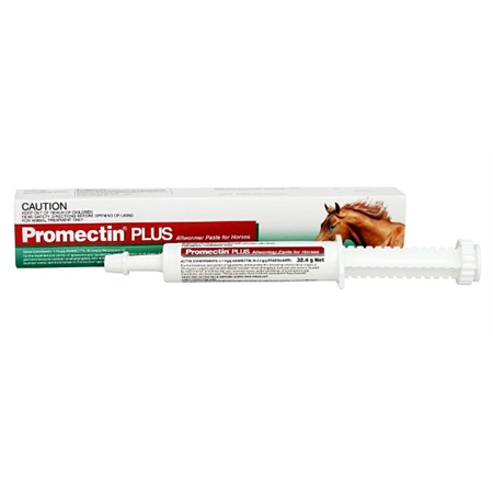 HORSE WORMER PROMECTIN PLUS EQUINE HORSE WORMER PASTE 32.4GM JUROX