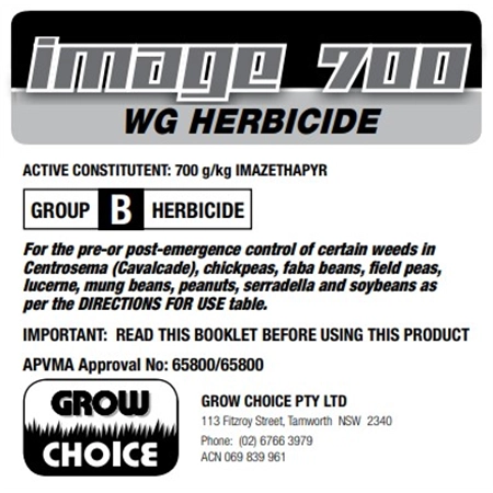 IMAGE 700 WG SELECTIVE HERBICIDE 2KG GROW CHOICE 554872