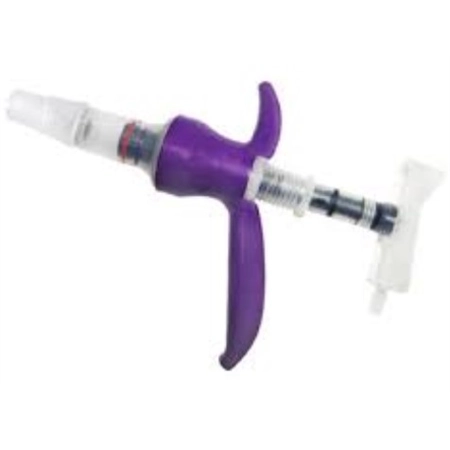 INJECTOR HANDY PLASTIC DISPOSABLE SYRINGE 3ML PURPLE NJP PAS1203