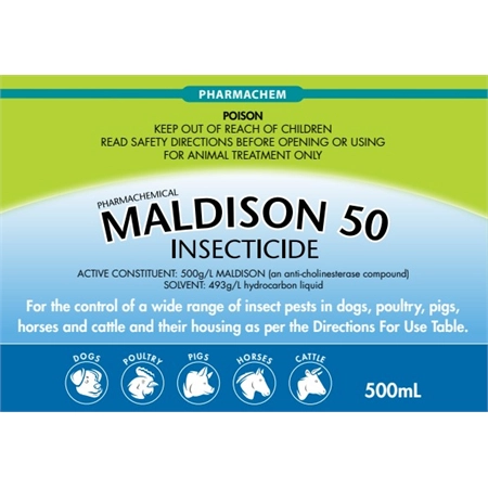 INSECT REPELLENT MALDISON 50 500ML INSECTICIDE 420225