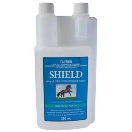 INSECT REPELLENT SHIELD POUR ON 250ML FOR HORSES FGSHIELD0250
