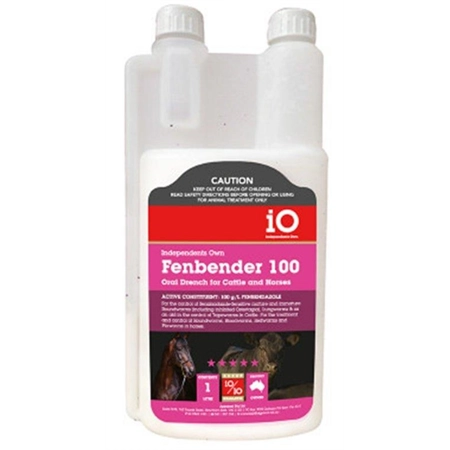 IO FENBENDER 100 1LT ORAL DRENCH FOR CATTLE & HORSES (EQ: PANACUR)
