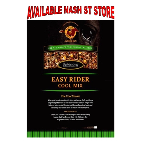 JAMES & SONS EASY RIDER COOL MIX 20KG MI-FEED 922423