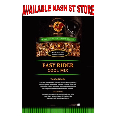 JAMES & SONS EASY RIDER COOL MIX 20KG MI-FEED HFBJEASY1