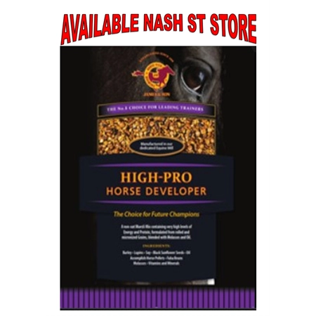 JAMES & SONS HIGH PRO 20KG MI-FEED HFBJHIPRO