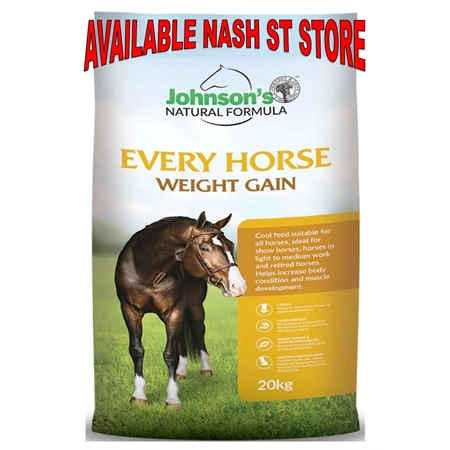 JOHNSONS EVERY HORSE WEIGHTGAIN 20KG 911826