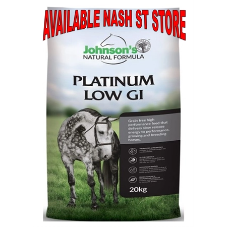 JOHNSONS PLATINUM LOW GI 20KG 911838