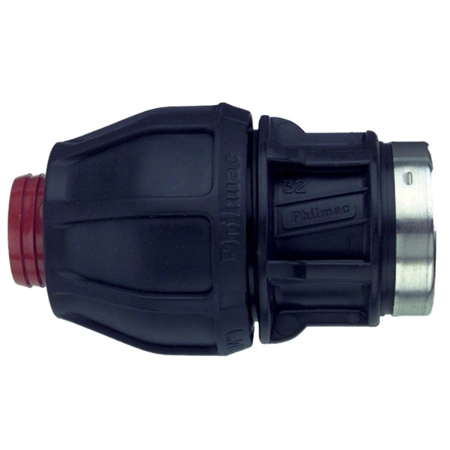 JOINER RURAL END CONNECTOR POLY 1 1/4
