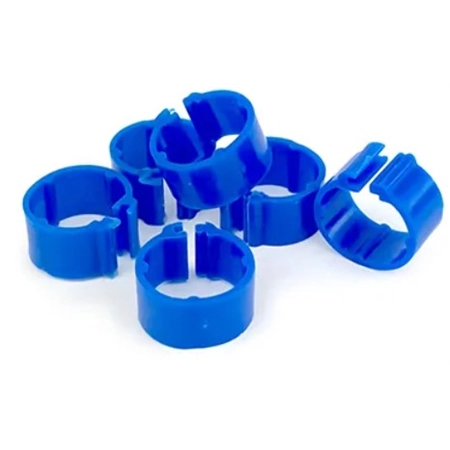 LEG BANDS POULTRY 21MM BLUE (24) BAINBRIDGE A8189-B