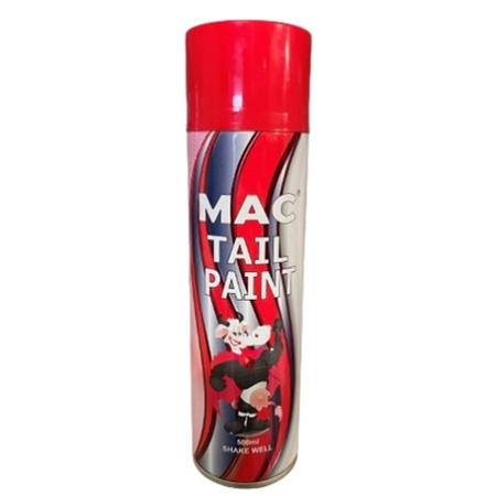 MAC TAIL PAINT 500ML AEROSOL RED TASMAN 525612