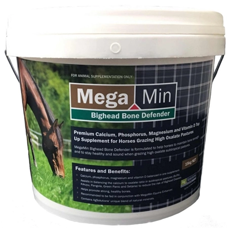 MEGAMIN BIG HEAD BONE DEFENDER 15KG AGSOLUTIONS MMLSBD15