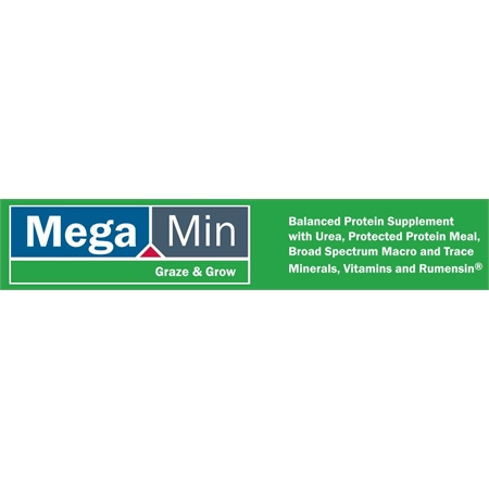 MEGAMIN GRAZE & GROW 20KG 5% SALT 6% UREA AGSOLUTIONS MMLSGG5S20