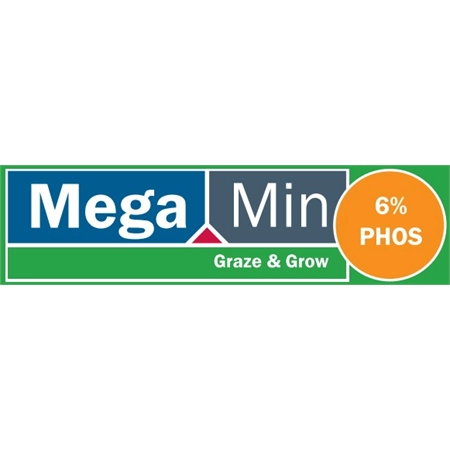 MEGAMIN GRAZE & GROW 6% PHOSPHORUS 20KG MMLSGG6P5S20M AGSOLUTIONS