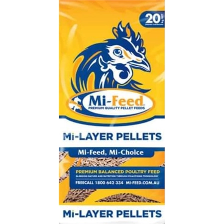 MI-FEED LAYING PELLETS 20KG PFBLAYPELL