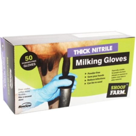 MILKING GLOVES LARGE THICK SHOOF 209012