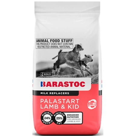 MILK REPLACER PALASTART LAMB & KID 10KG RED RIDLEY 108019