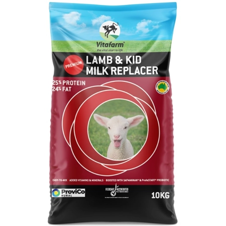 MILK REPLACER VITAFARM PREMIUM LAMB & KID 10KG 700001