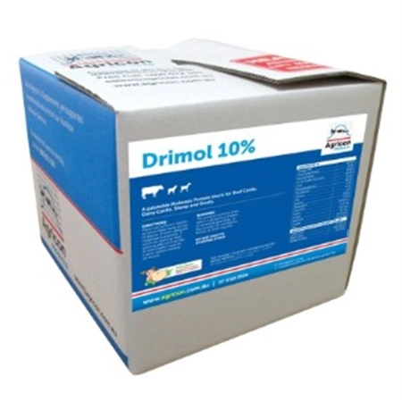 MINERAL LICK BLOCK DRIMOL 10% UREA 20KG BLOCK AGRICON AGP0207007