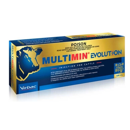 MULTIMIN EVOLUTION CATTLE 550ML BONUS VIRBAC MULTEV550V