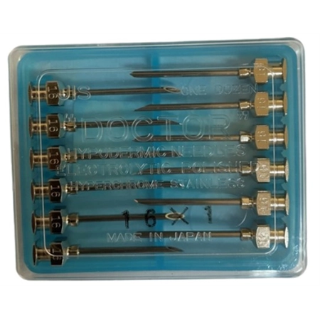 NEEDLES STAINLESS STEEL DOCTOR 16G X 1