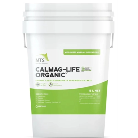 NTS CALMAG-LIFE 15LT ORGANIC LIQUID FERTILISER MMSOCML-15