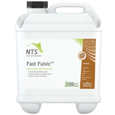 NTS FAST FULVIC 20LT 8% ORGANIC INPUT FULVIC ACID EXTRACT NTSFF-20