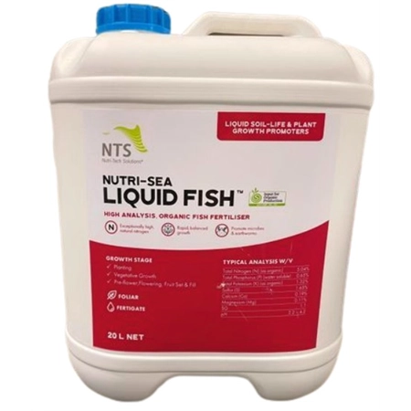 NTS NUTRI-SEA LIQUID FISH 20LT LIQUID FERTILISER NS-20