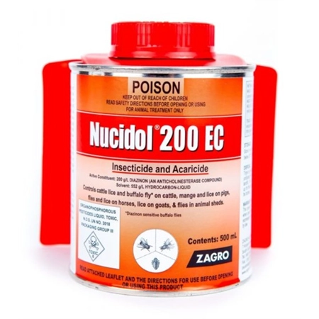 NUCIDOL 200EC 500ML DIAZINON INSECTICIDE 428767