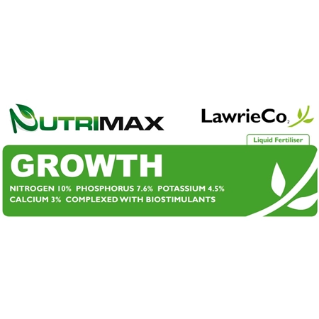 NUTRIMAX GROWTH STIMULATION 20LT LIQUID FERTILISER LAWRIECO 52620005