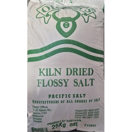 OLSSONS NON-IODISED SALT FLOSSY FINE 25KG BAG PAC4774