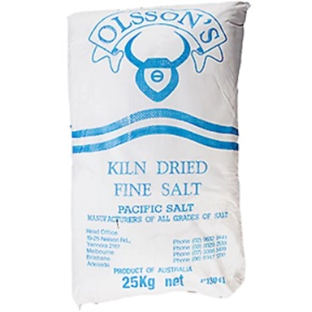 OLSSONS SALT FLOSSY FINE 25KG BAG PAC4774