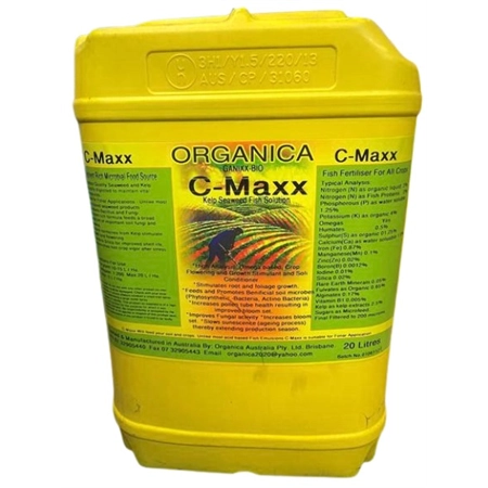 ORGANICA C MAXX 20LT ROOT & GROWTH STIMULANT 885088