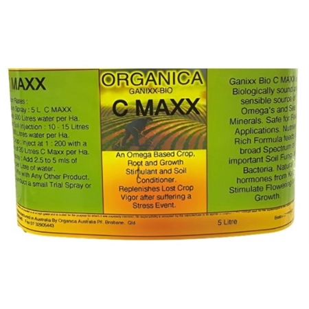 ORGANICA C MAXX 5LT ROOT & GROWTH STIMULANT 111130
