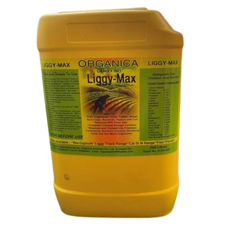 ORGANICA LIGGY MAX 20LT NPK BIOLOGICAL FERTILISER 111124