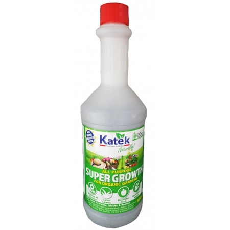 ORGANIC SUPER GROWTH ALL-PURPOSE FERTILIZER SHAKER 500GM KATEK 111110