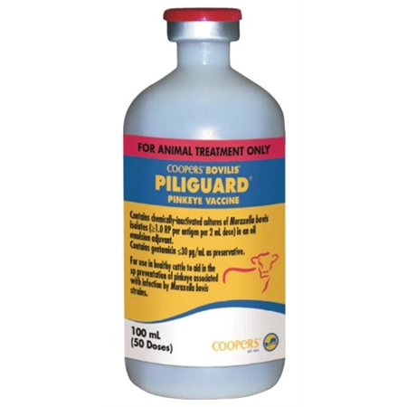 PILIGUARD VACCINE PINK EYE 100ML (50 DOSE) MSD 054252