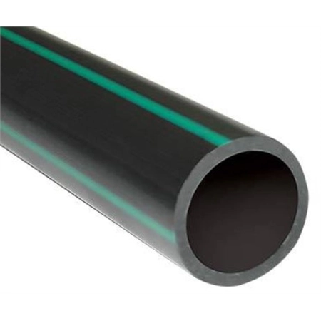 POLY PIPE GREEN STRIPE RURAL 1 1/2