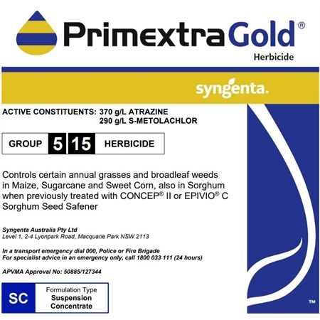 PRIMEXTRA GOLD 660 SC HERBICIDE 20LT SYNGENTA 0065356