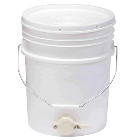 QBS 27KG/20LT HONEY BUCKET, LID & GATE FITTED 403342