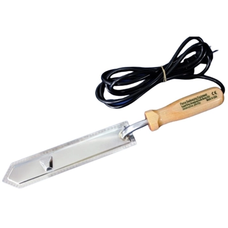 QBS ELECTRIC STAINLESS STEEL UNCAPPING KNIFE 403377