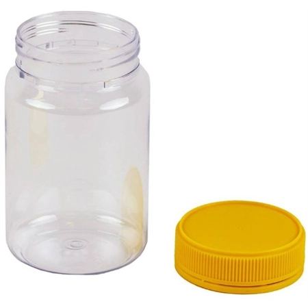 QBS ROUND HONEY JAR & LID 500GM SINGLE 9854721