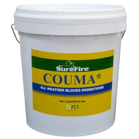 RAT BAIT SUREFIRE COUMA 8KG RAT BAIT MACADAMIA PERMIT PCT CU007