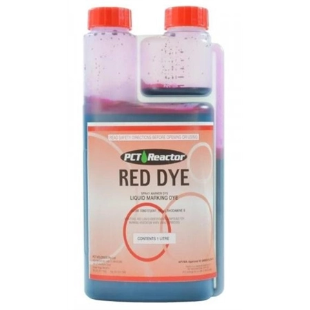 REACTOR RED SPRAY MARKER DYE 1L PCT 0134