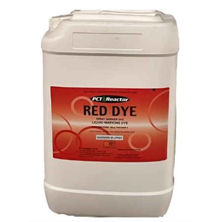 REACTOR RED SPRAY MARKER DYE 20L PCT 0136