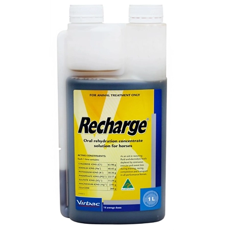RECHARGE FOR HORSES ORAL REHYDRATION 1LT VIRBAC 3981