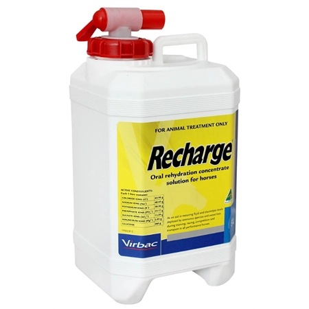 RECHARGE FOR HORSES ORAL REHYDRATION 5LT VIRBAC RECHA005