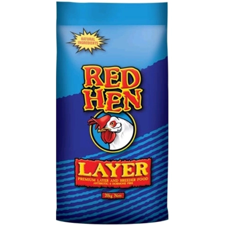 RED HEN LAYER MASH BLUE BAG 20KG LAUCKE 1120520