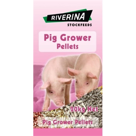 RIVERINA PIG GROWER PELLETS 20KG PIG24B