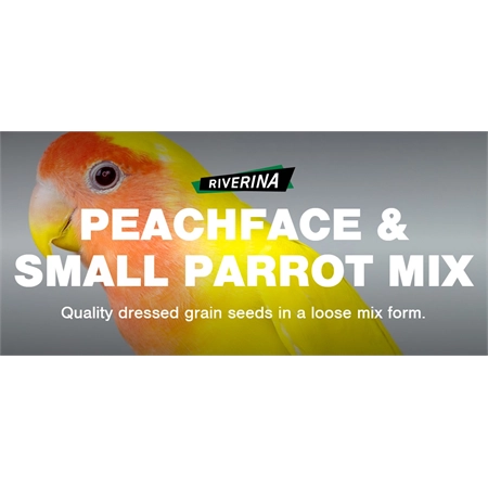 RIVERINA SMALL PARROT PEACHFACE MIX 20KG SD200B