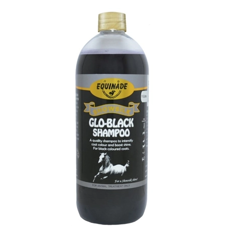 SHAMPOO EQUINADE SHOWSILK GLO-BLACK SHAMPOO 1LT NATEQ 9518 EQ